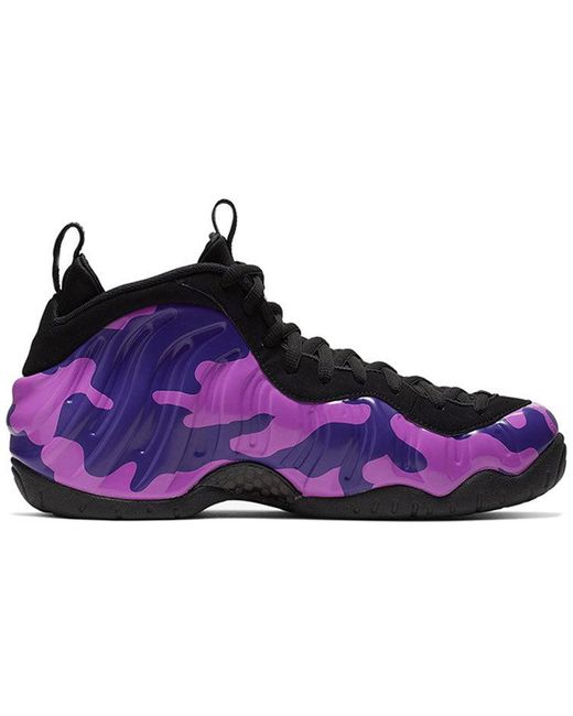 Nike Purple Air Foamposite Pro Camo' for men