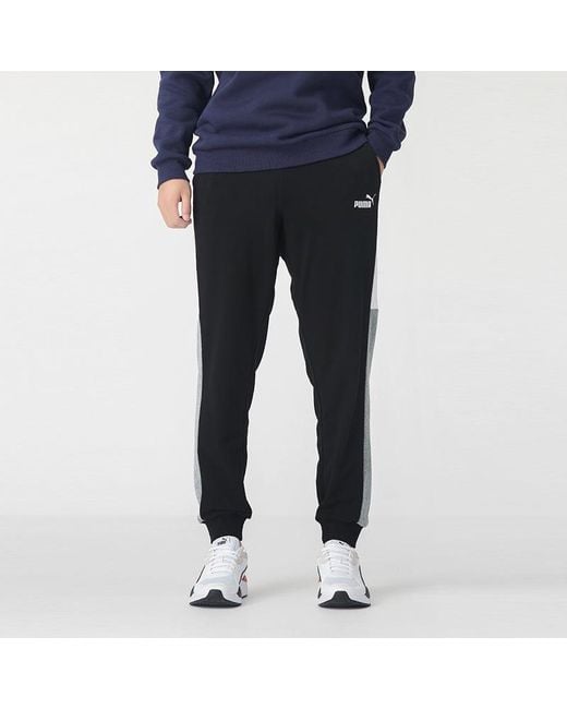 PUMA Black Block Sweatpants for men