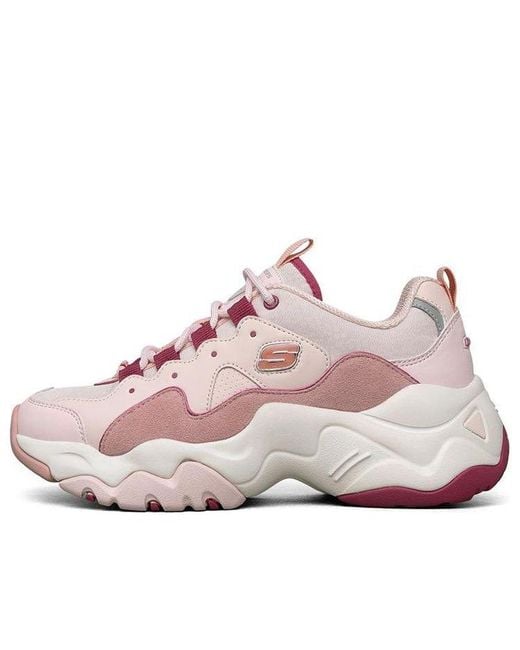 Skechers Pink (Wmns) D'Lites 3.0 Low-Top Daddy Shoes