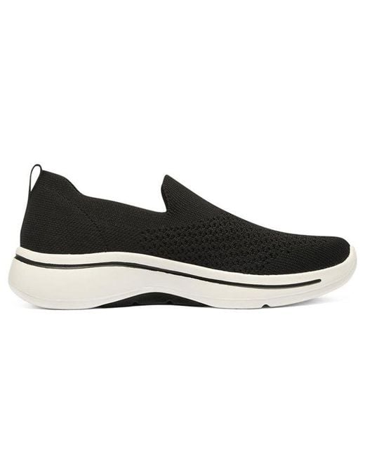 Skechers Black (Wmns) Go Walk Arch Fit Slip On