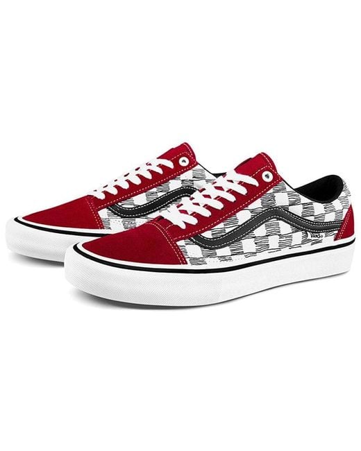 Vans Red Old Skool for men