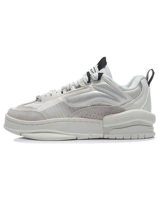 Li-ning Gray (Wmns) Superwave Golden 'Snow'