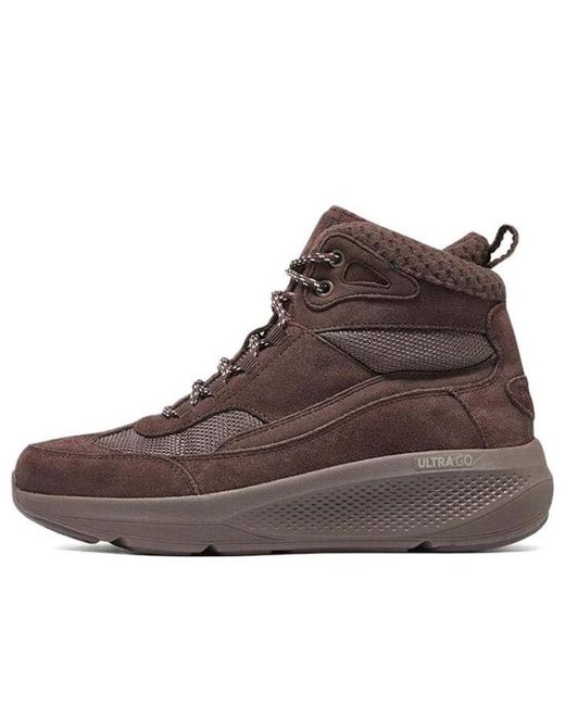 Skechers Brown (Wmns) Athletic Casual Boots 'Dark'