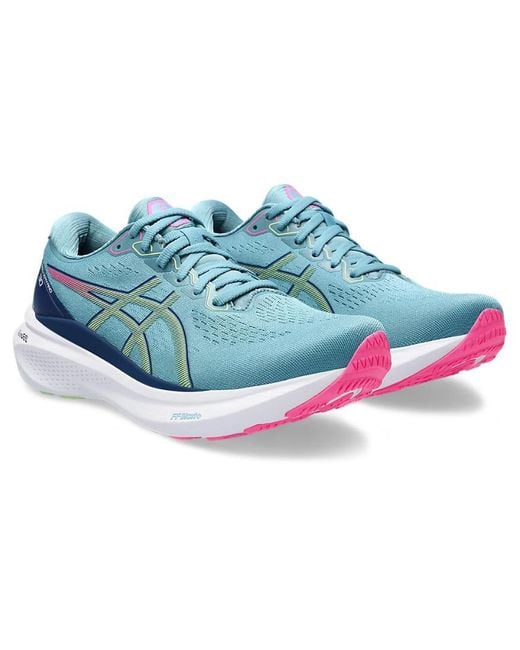 Asics Blue (Wmns) Gel-Kayano 30 'Gris Lime'