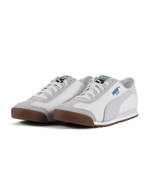 PUMA White Roma Versatile Mule Sneakers for men
