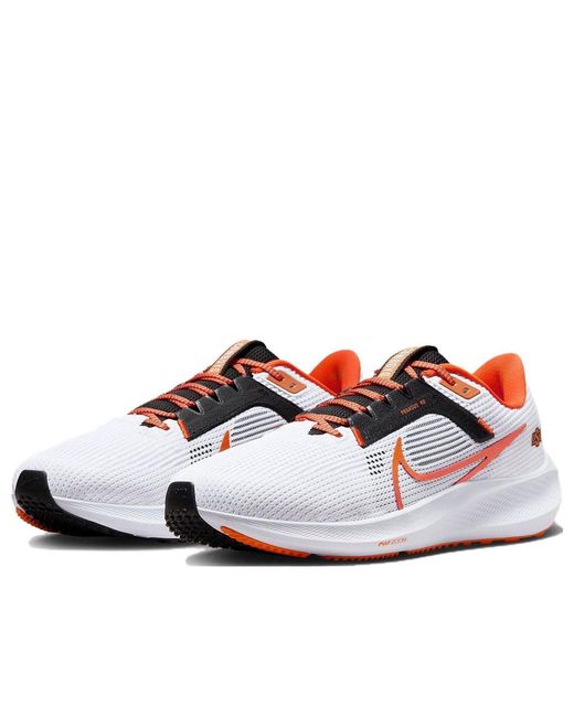 Nike Blue Air Zoom Pegasus 40 'Oklahoma State' for men