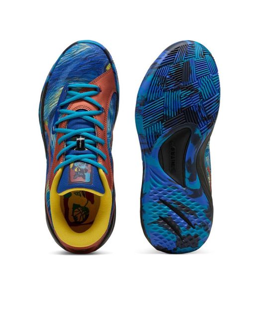 PUMA Blue All-Pro Nitro Sqd 'Dylan Exhibit' for men