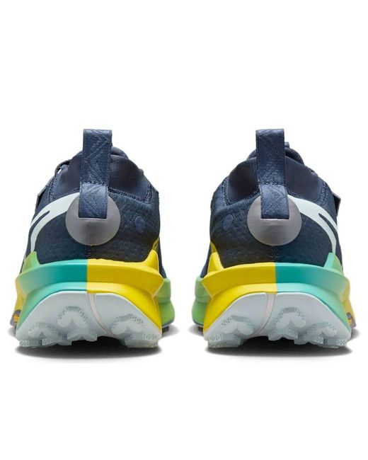 Nike Blue Zoomx Zegama 2 'Thunder Diffused Opti Glacier' for men