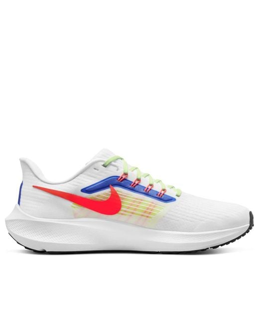 Nike White Air Zoom Pegasus 39 Racer Crimson' for men