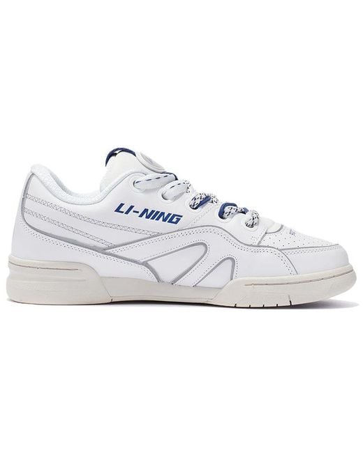 Li-ning White 937 Deluxe Low for men
