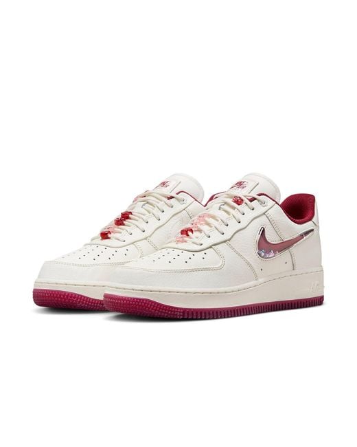 Nike White (Wmns) Air Force 1 Low 'Valentines Day 2024'