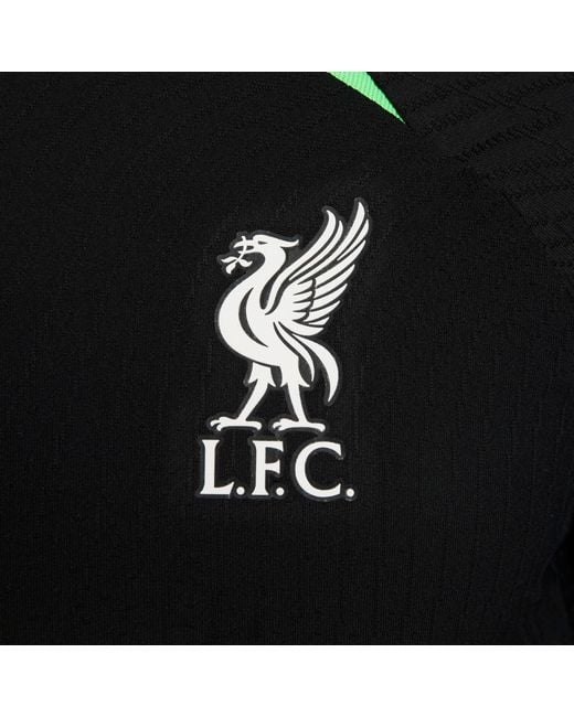 Nike Black Dri-Fit Adv Strike Elite Logo Liverpool Training Jersey for men