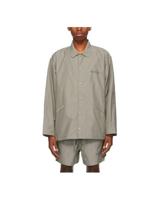 Fear Of God Gray Fw21 Souvenir Jacket 'Taupe' for men