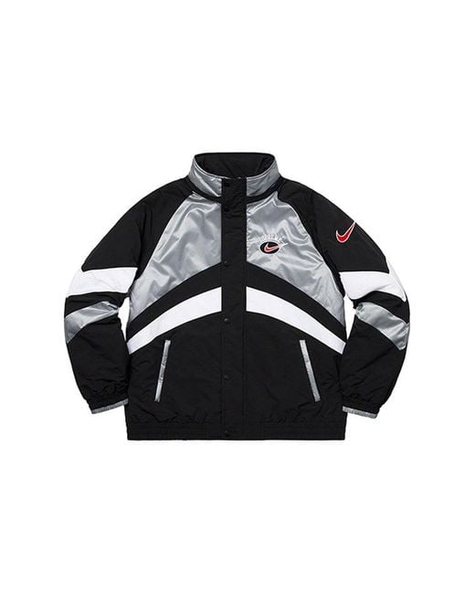 Supreme Ss19 X Nike Hooded Sport Jacket Crossover Waterproof Nylon