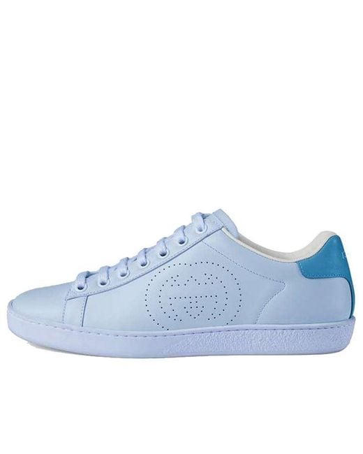 Gucci Blue (Wmns) Ace 'Interlocking G