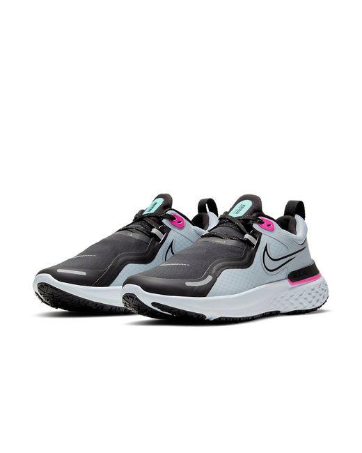 Nike Blue (Wmns) React Miler Shield 'Obisidian Mist'