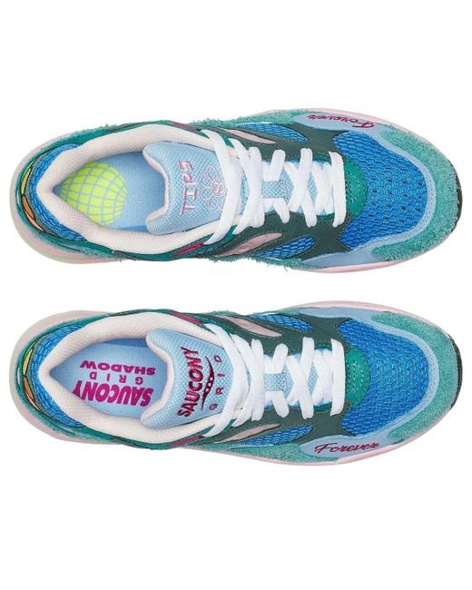 Saucony Blue X Jae Tips Grid Shadow 2 'What's The Occasion? Wear To A Date' for men