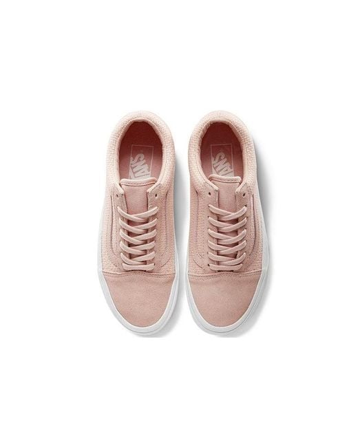 Vans Pink Old Skool 'Woven Check for men