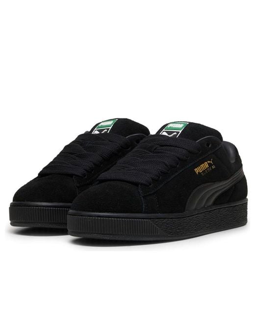 PUMA Black Suede Xl for men
