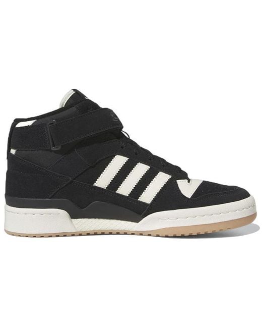 Adidas Black Forum Mid Cream Gum' for men