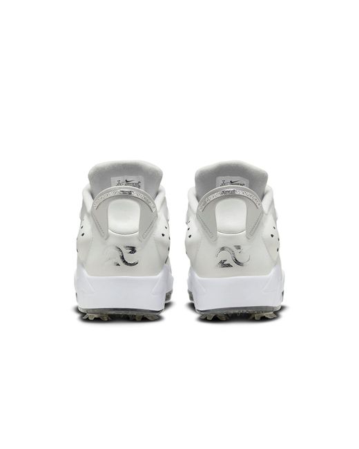 Nike White Jordan Retro 6 G Nrg Golf Shoes for men