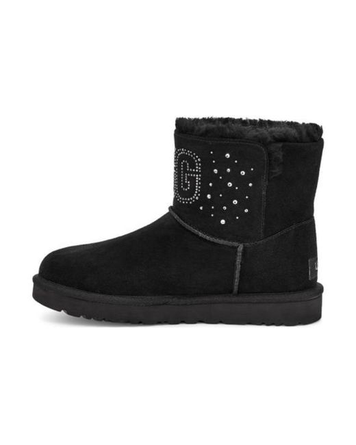 Ugg Black (Wmns) Classic Gem Mini