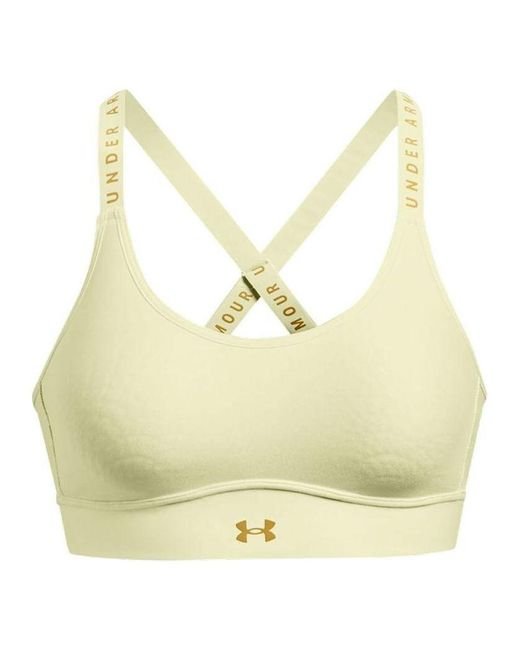 Under Armour Metallic Infinity Mid Covered Sports Bra