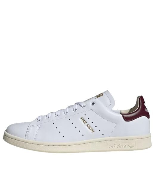 Adidas White Stan Smith Lux 'Cloud' for men