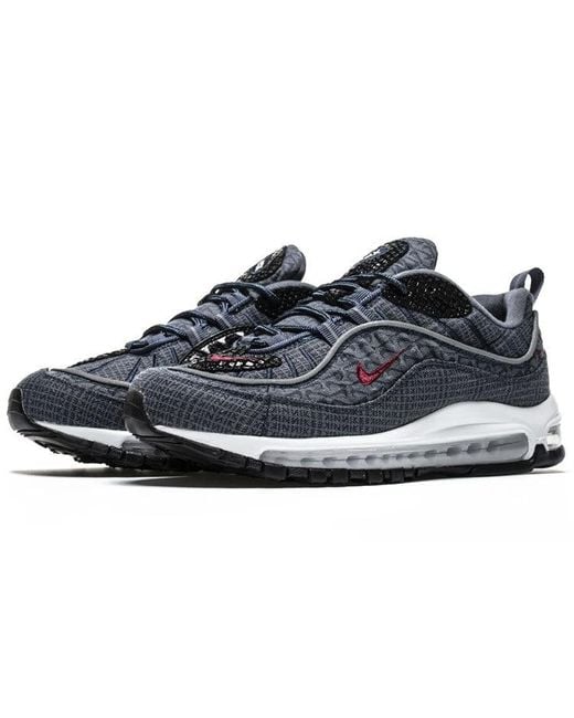 Nike Blue Air Max 98 Qs 'Thunder' for men