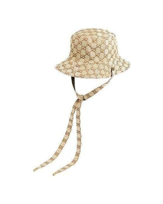 Gucci Metallic Reversible Jacquard Bucket Hat