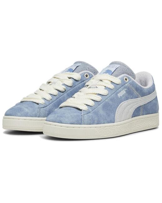 PUMA Blue Suede Basketball Nostalgia 'Dewdrop-Frosted Ivory' for men