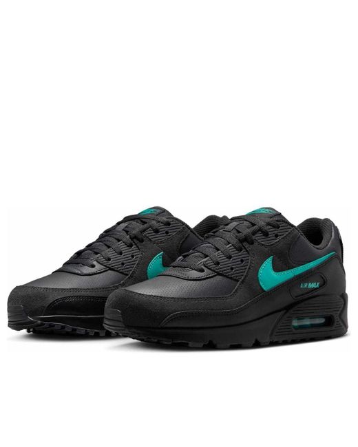 Nike Black Air Max 90 Clear Jade' for men