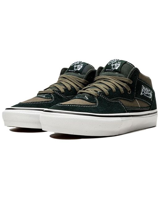 Vans Black Skate Half Cab 'Scarab Military' for men