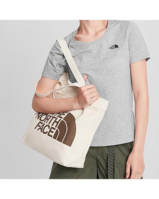 The North Face White Utility Tote