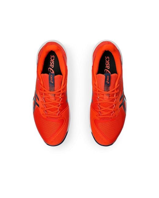 Asics Red Solution Speed Ff 3 Clay Shoes for men