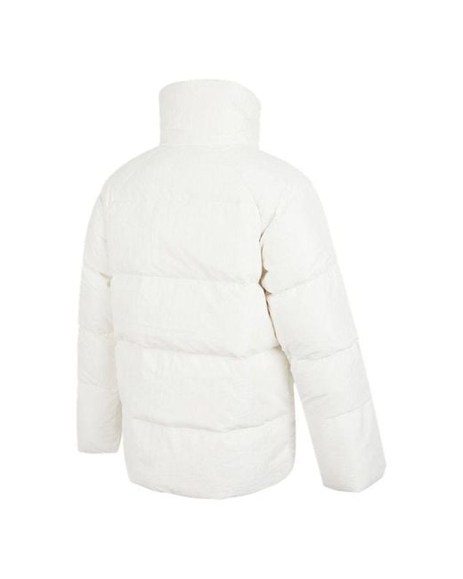Adidas White (Wmns) Big Baffle Jacket