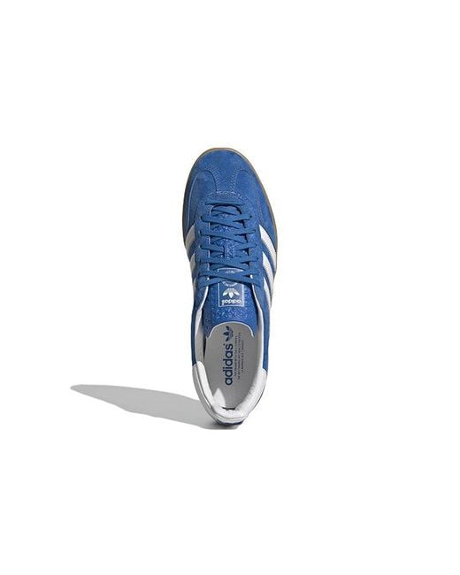Adidas Blue Gazelle Indoor Bird Gum' for men