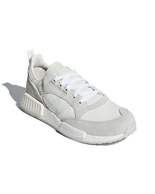 Adidas White Boston Super R1 'Triple' for men