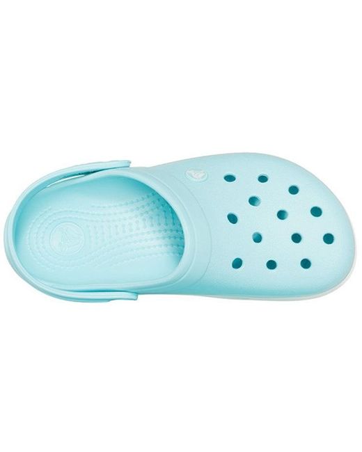 CROCSTM Blue Classic Clog Translucent Beach Ice Sandals for men