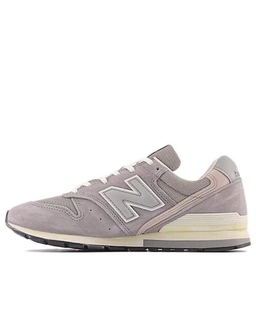 New Balance White 996 V2 for men
