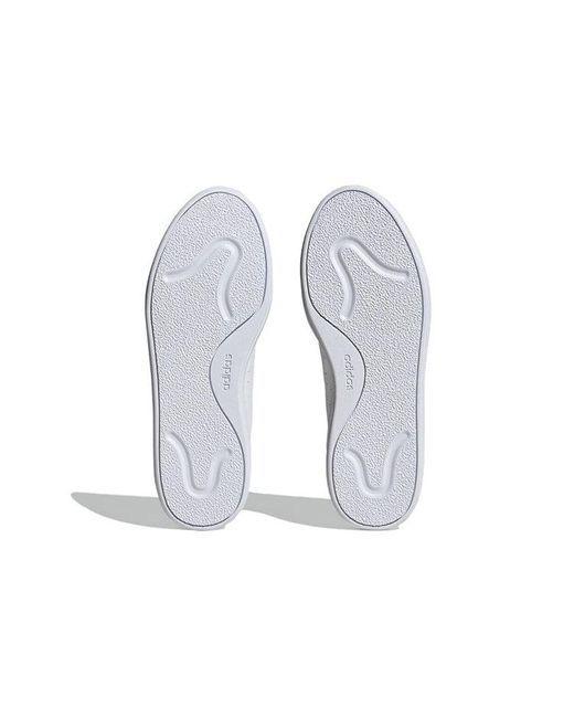 Adidas White Nova Court Shoes for men