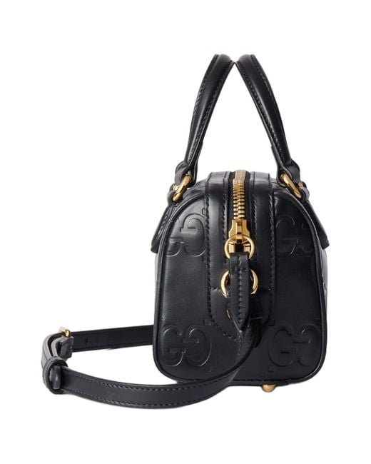 Gucci Black (Wmns) Gg Super Mini Top Handle Bag