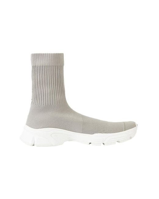 Balenciaga Gray Speed 3.0 High-Top Sneakers for men