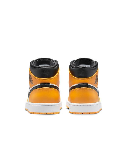 Nike Yellow 1 Mid 'Reverse Toe' for men