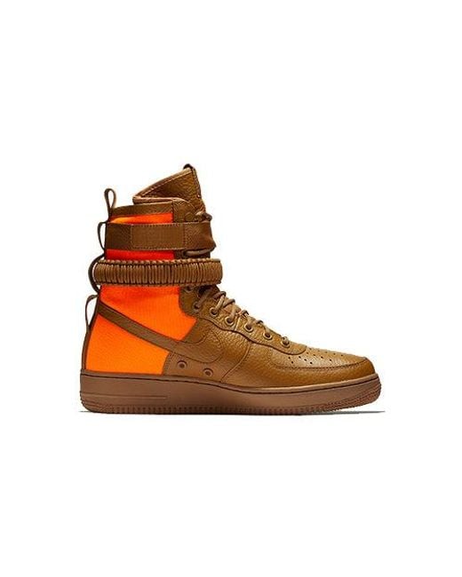 Nike Brown Sf Air Force 1 'Desert Ochre' for men