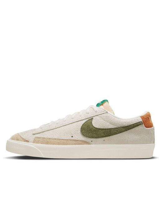 Nike White Blazer Low for men