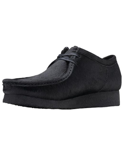Clarks Wallabee Hair On【UK9.5】 Clarks Wallabee Hair On in Black for Men | Lyst UK