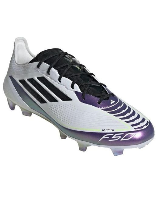 Adidas White Messi F50 Elite Fg 'Messi Triunfo Estelar Special Edition' for men