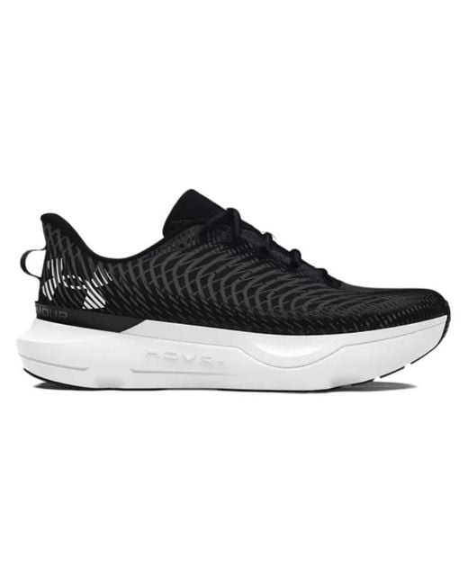 Under Armour Black Infinite Pro Running Shoes Castlerock for men