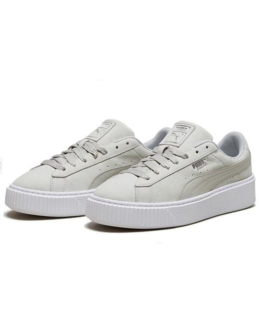 PUMA White (Wmns) Platform 'Shimmer